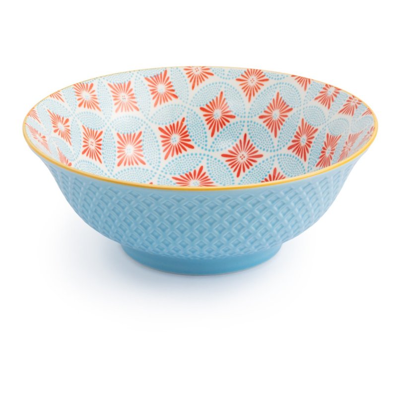 Mikasa Blue Mosaic Ramen Bowl