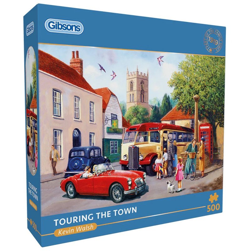 Gibsons Gibsons Touring The Town 500pc Puzzle