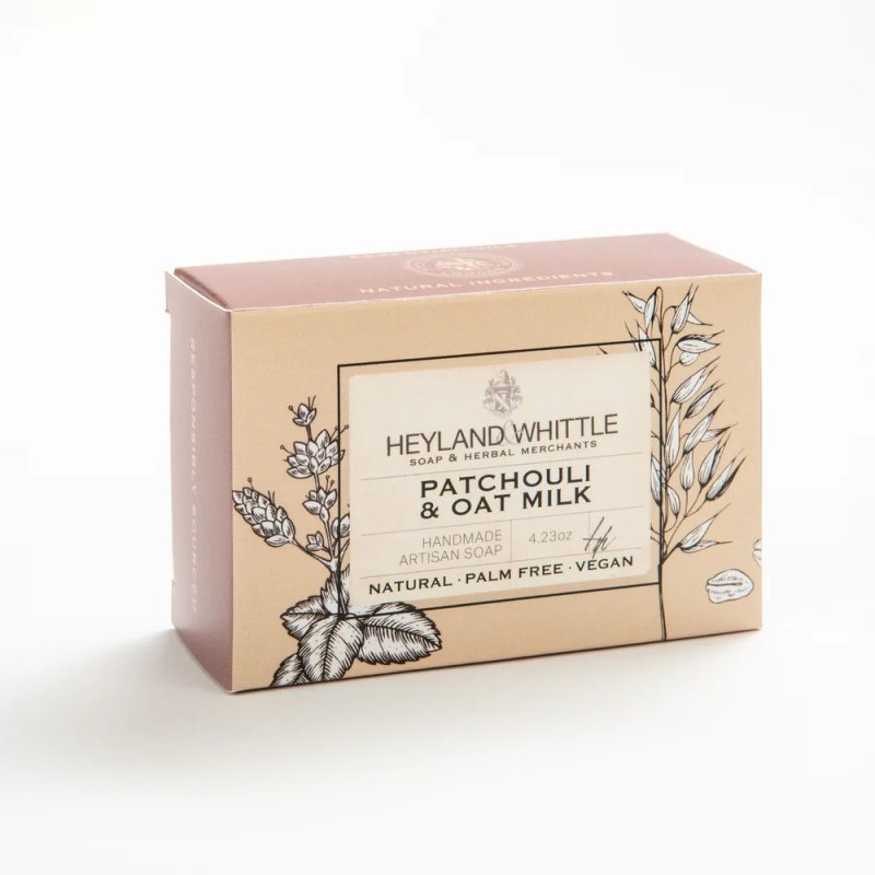 Heyland And Whittle Patchouli & Oat Milk Soap Bar