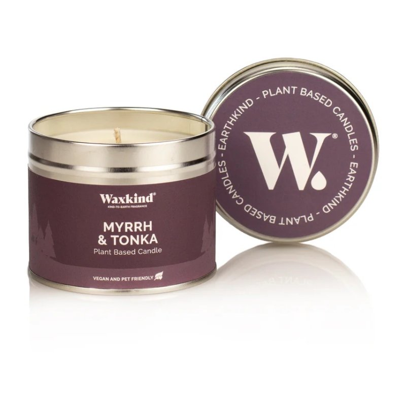 Waxkind Myrrh & Tonka Candle Tin