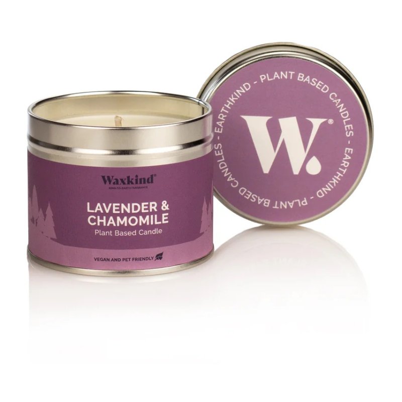 Waxkind Lavender & Chamomile Candle Tin