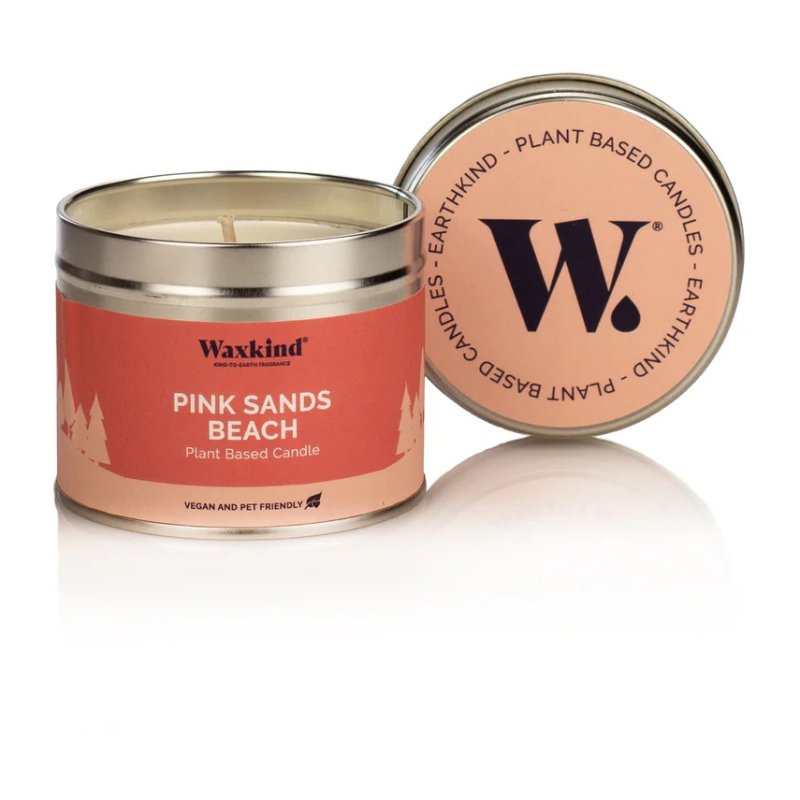 Waxkind Pink Sands Candle Tin