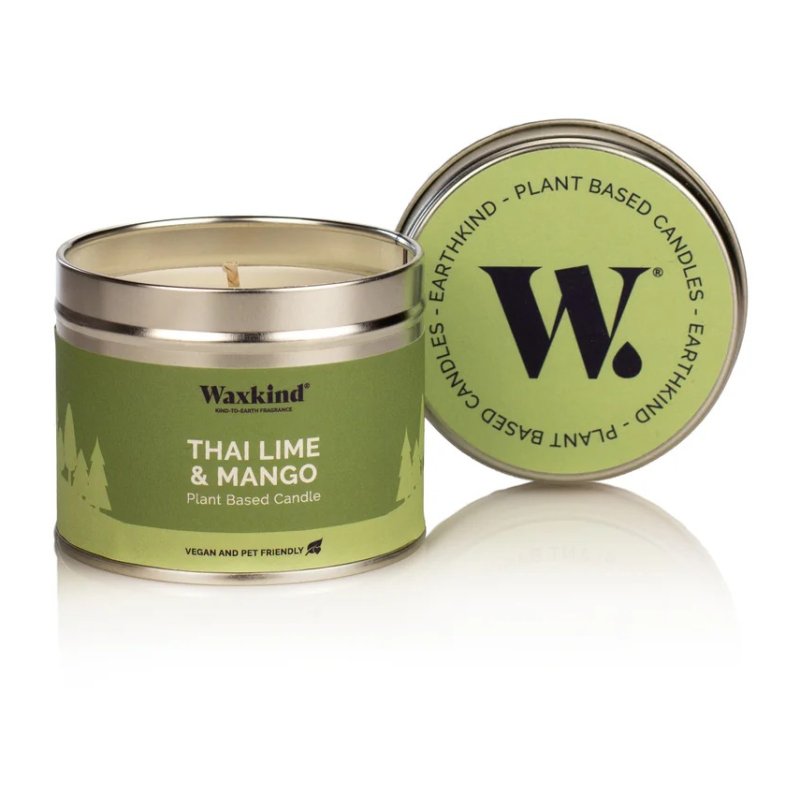 Waxkind Thai Lime & Mango Candle Tin