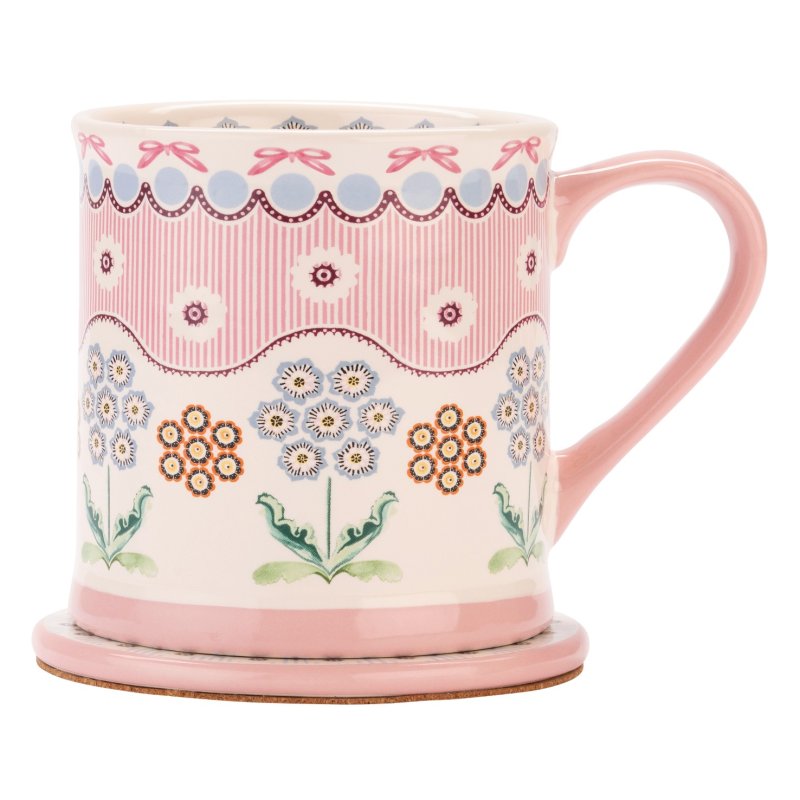 Cath Kidston Spitalfields Silk Mug & Coaster Set