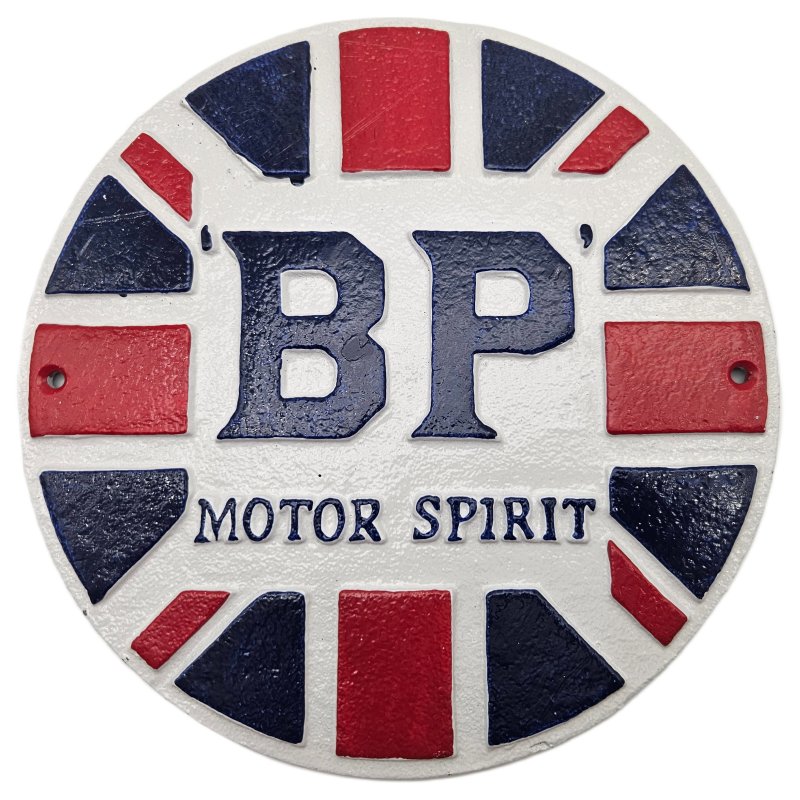 Quirky Barn BP Motor Sport Wall Plaque