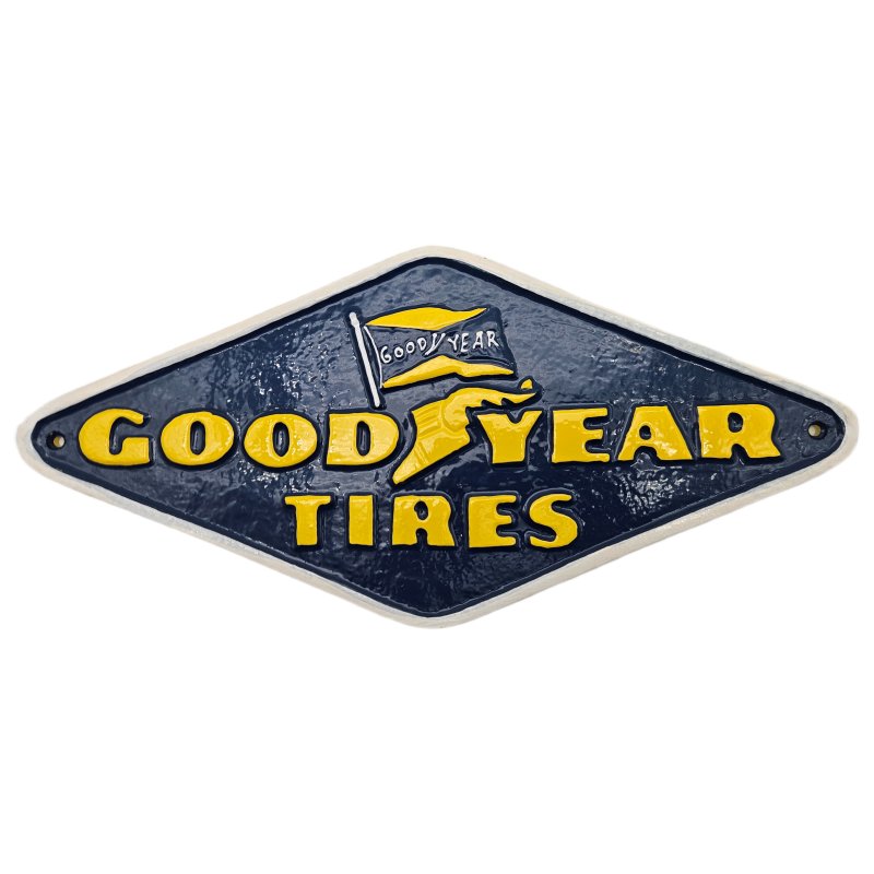 Quirky Barn Good Year Tires Wall Plaque