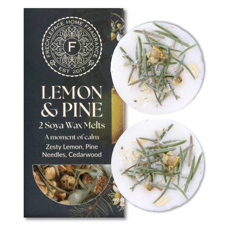 Freckleface The Scent Library Wax Melts Lemon & Pine