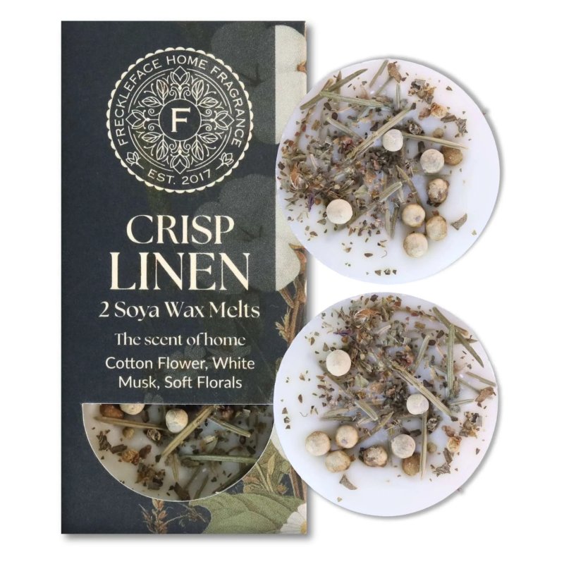Freckleface The Scent Library Wax Melts Crisp Linen