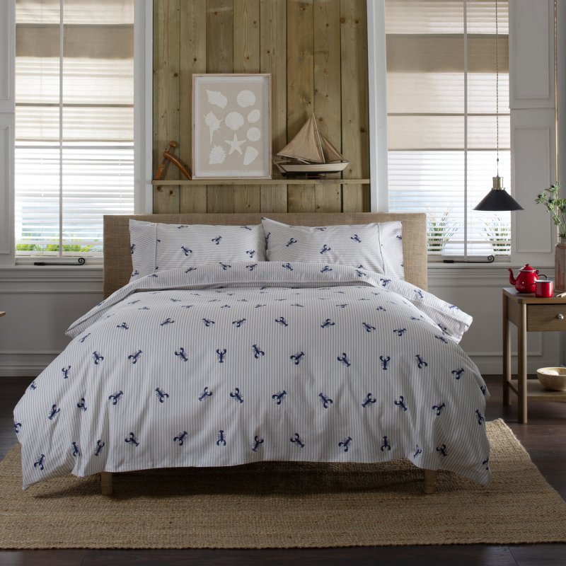 Lobster Creek Rock Lobster Duvet Cover Set