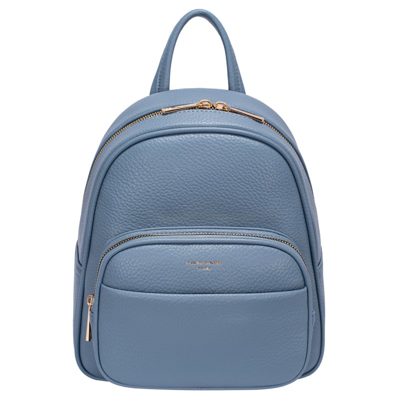 David Jones Medium Backpack Blue Jean