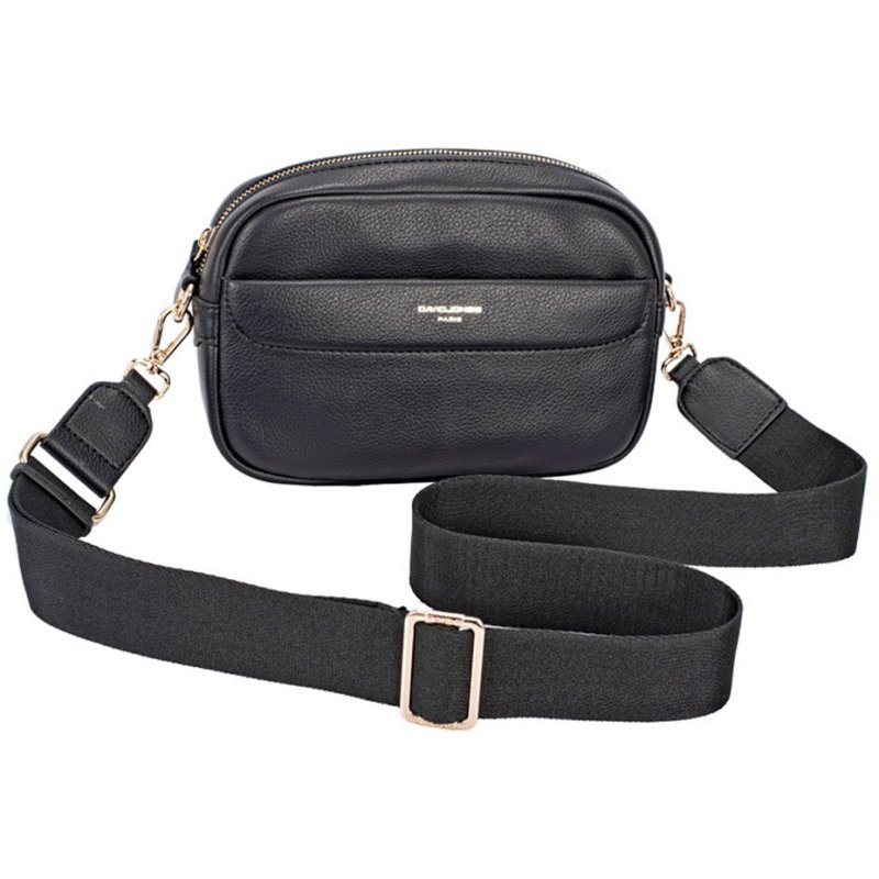David Jones Black Small Camera Bag