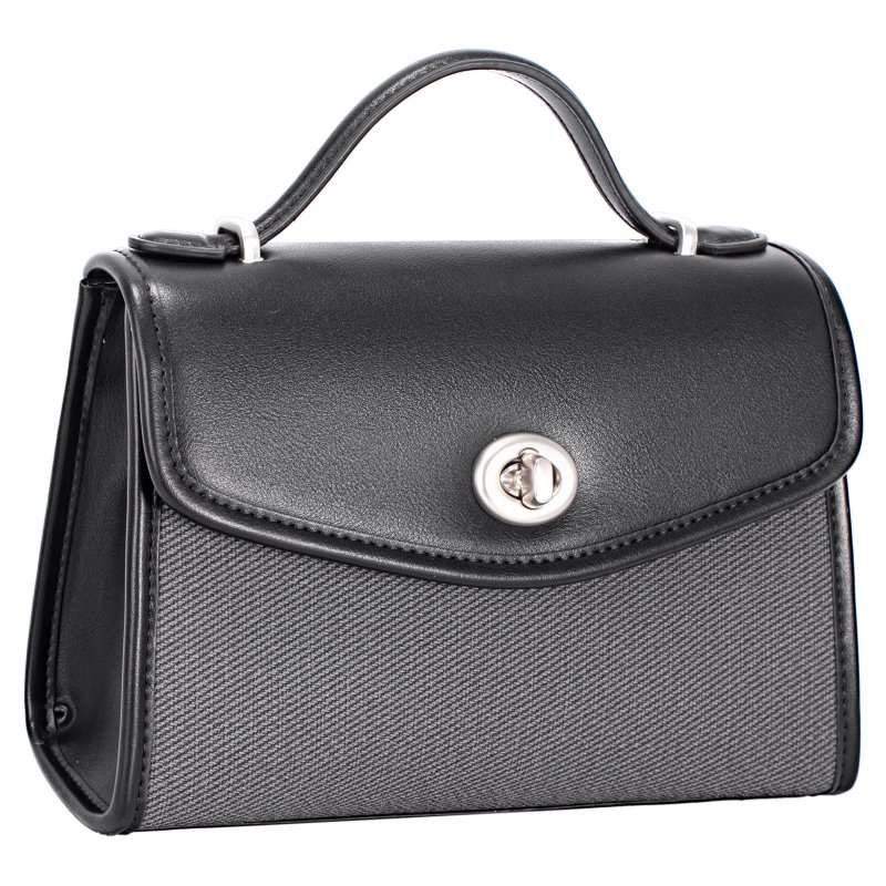 David Jones Top Handle Grab Bag Black