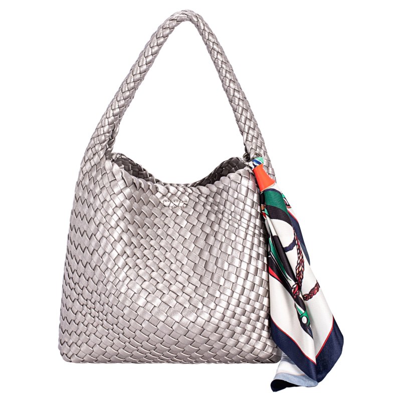 David Jones Weave Grab Bag Bronze Gilded