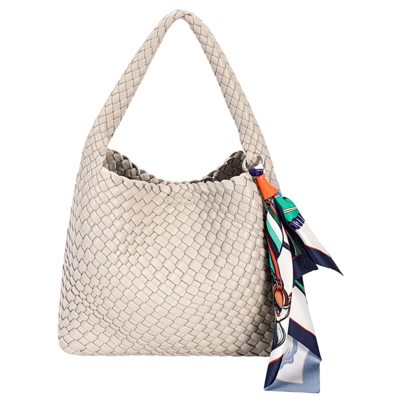 David Jones Weave Grab Bag Oxford Tan