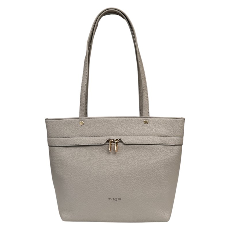 David Jones Medium Shopper Warm Grey