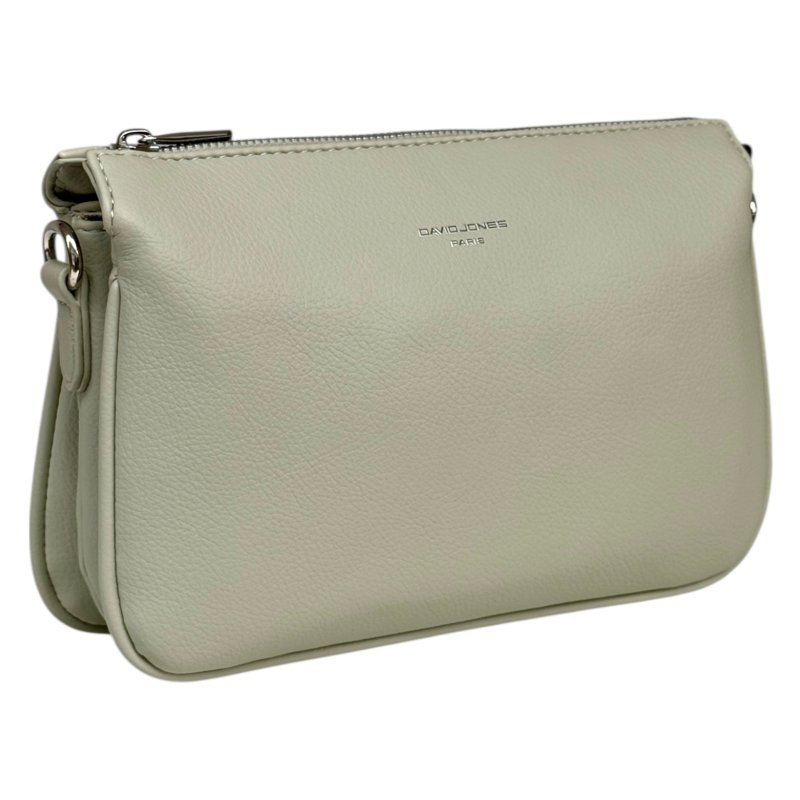 David Jones Triple Gusset Crossbody Bag Fair Green