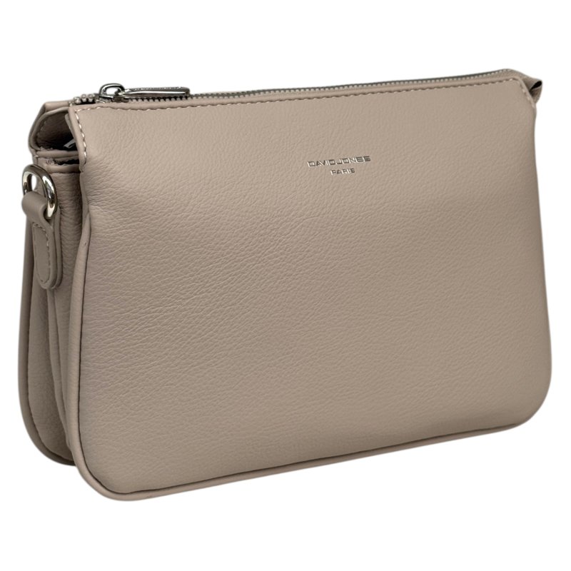 David Jones Triple Gusset Crossbody Bag Oxford Tan