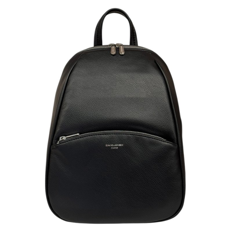 David Jones Rounded Backpack Black