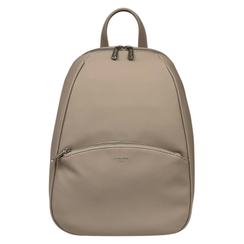 David Jones Rounded Backpack Oxford Tan