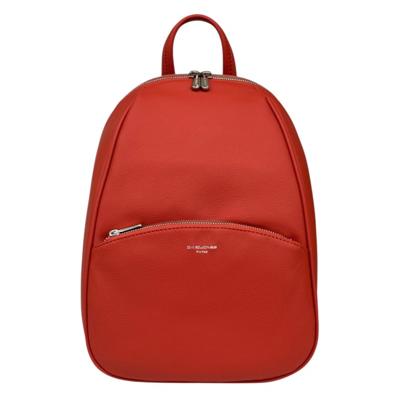 David Jones Rounded Backpack Terracotta
