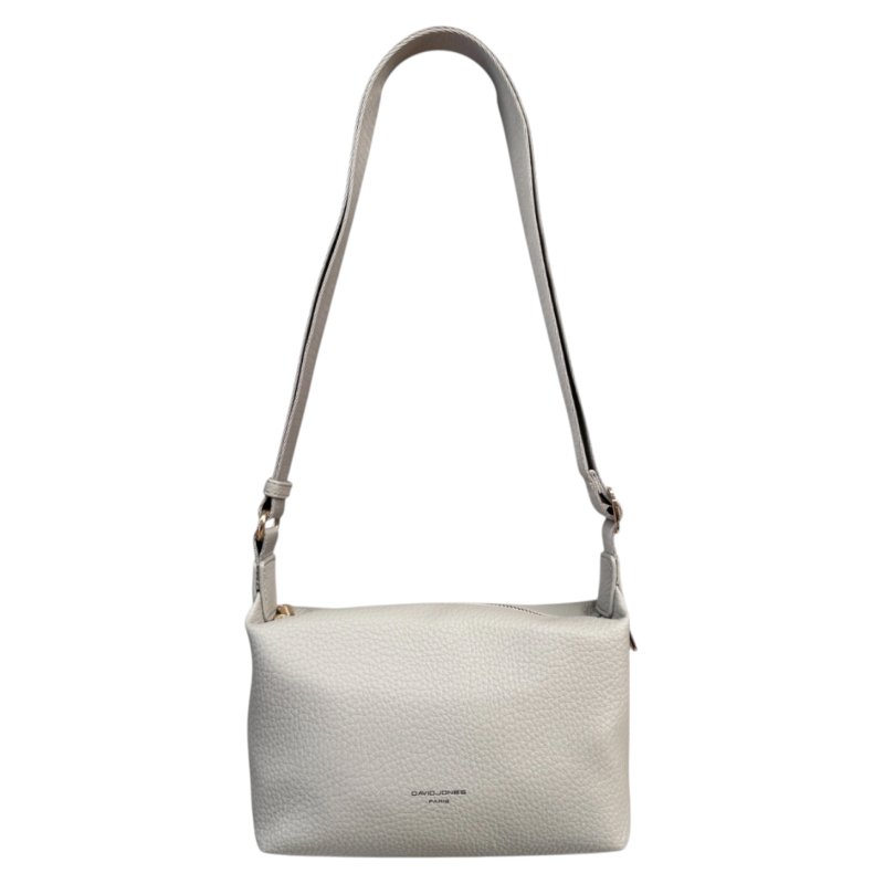David Jones Simple Long Shoulder Bag Warm Grey