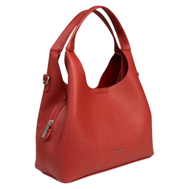 David Jones Twin Handle Grab Bag Terracotta