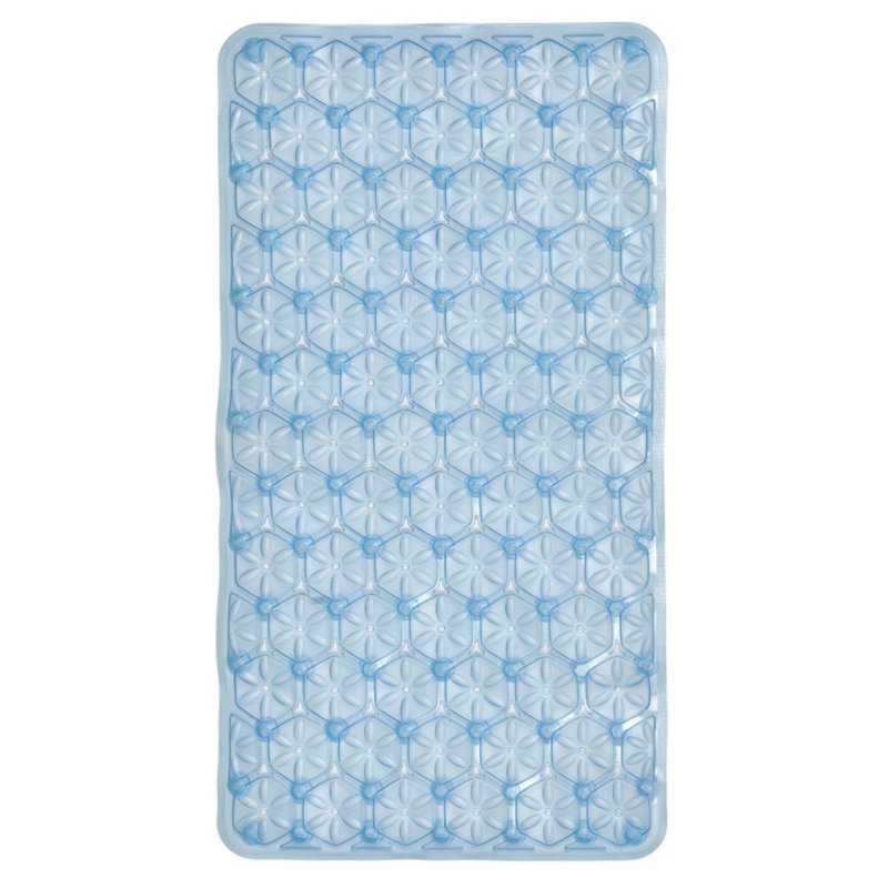 Showerdrape Laguna Bath Mat Blue