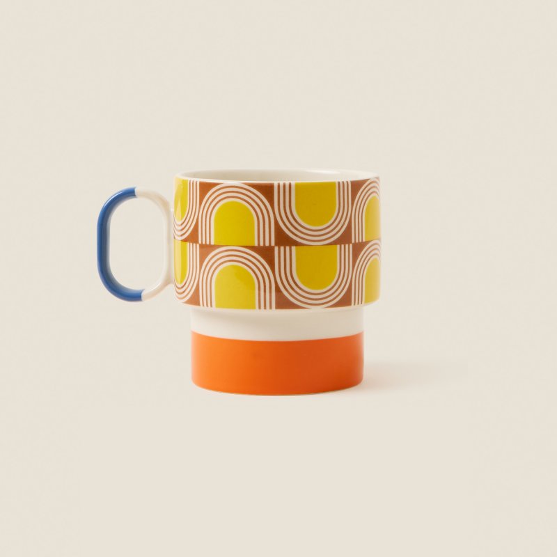Orla Kiely Aura Mug Orange
