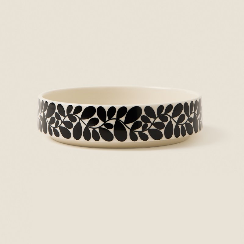 Orla Kiely Sycamore Stripe Pasta Bowl Black