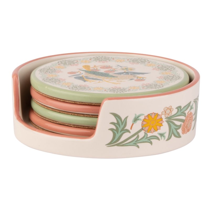 William Morris Kennet Gardens Set Of 4 Coasters