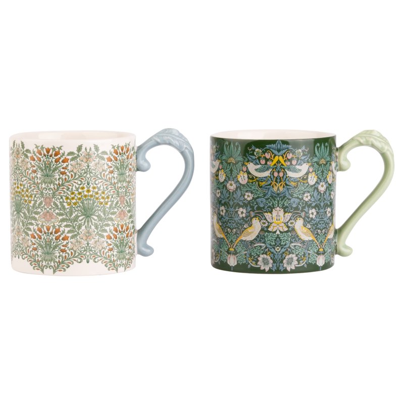 William Morris Kennet Gardens Set Of 2 Mugs