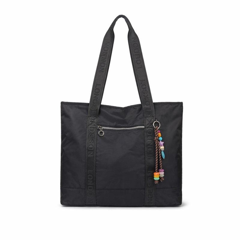Long & Son Tote Bag Black