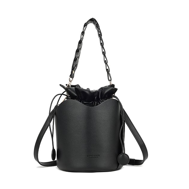 Long & Son Pull Up Bag Black