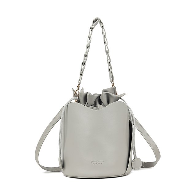 Long & Son Pull Up Bag Grey