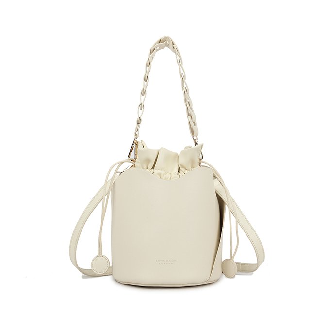 Long & Son Pull Up Bag White