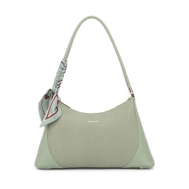 Long & Son Scarf Accent Bag Green