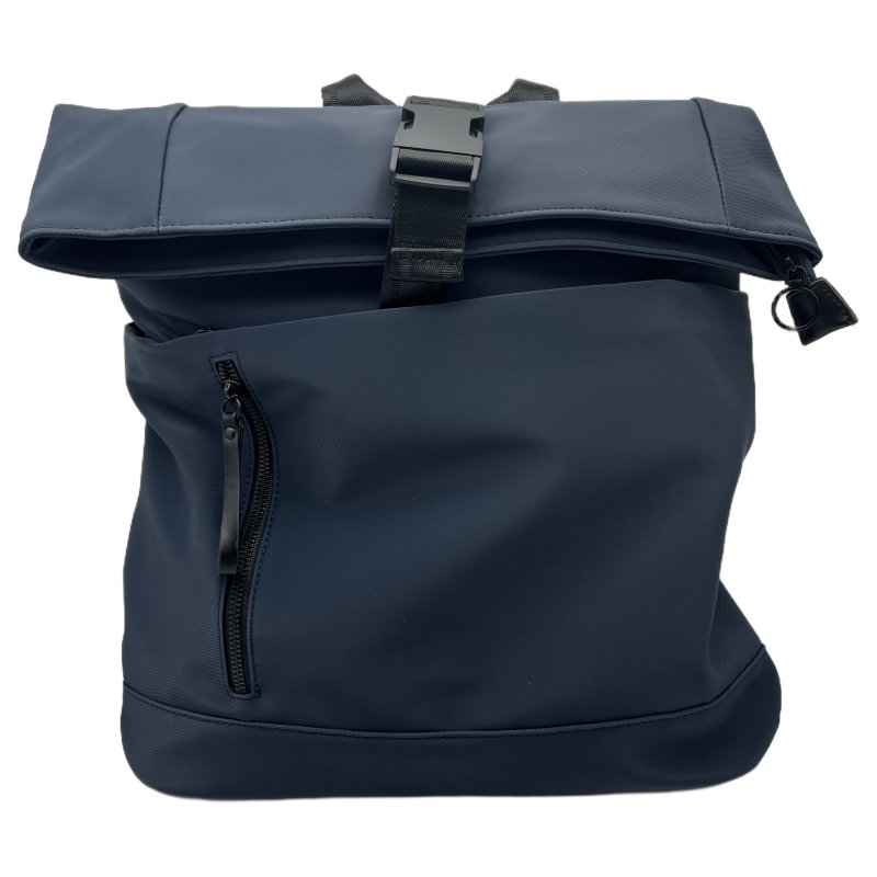 Long & Son Roll Top Back Pack Navy