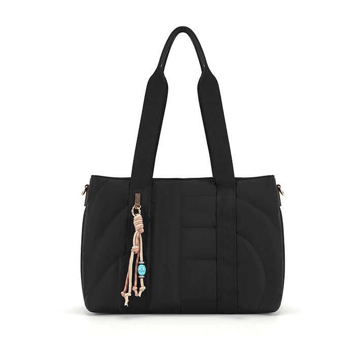 Long & Son Rope Charm Bag Black