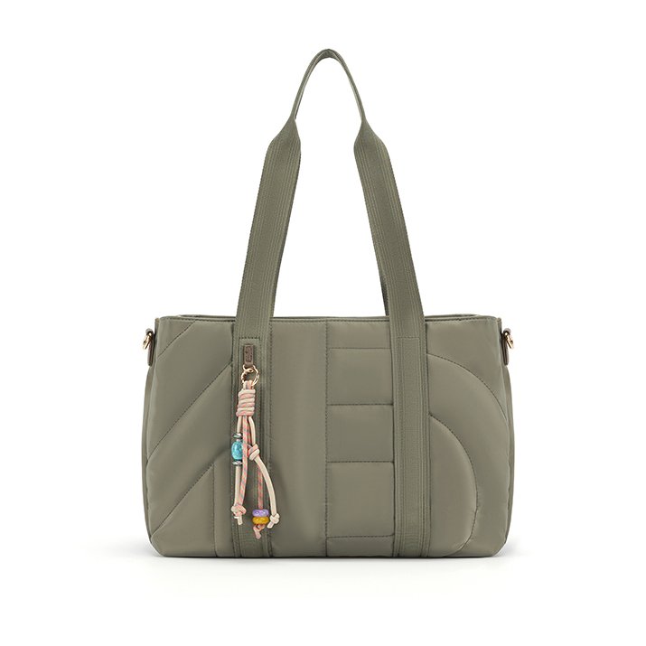 Long & Son Rope Charm Bag Khaki