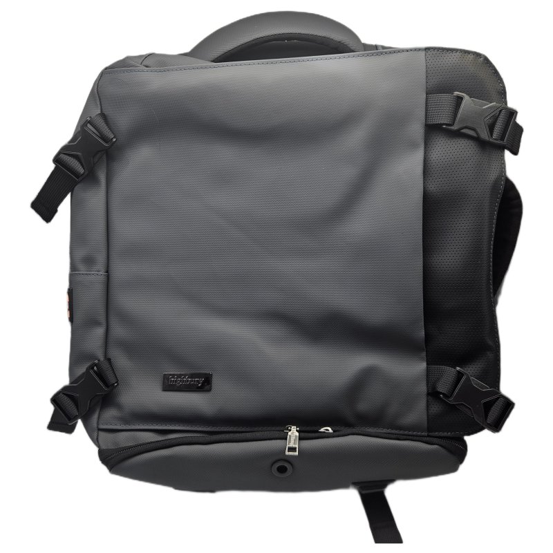 Highbury Travel Backpack Grey front