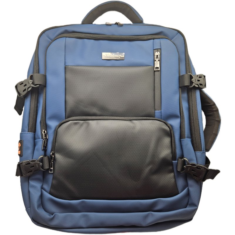 Highbury Expandable Backpack Blue front