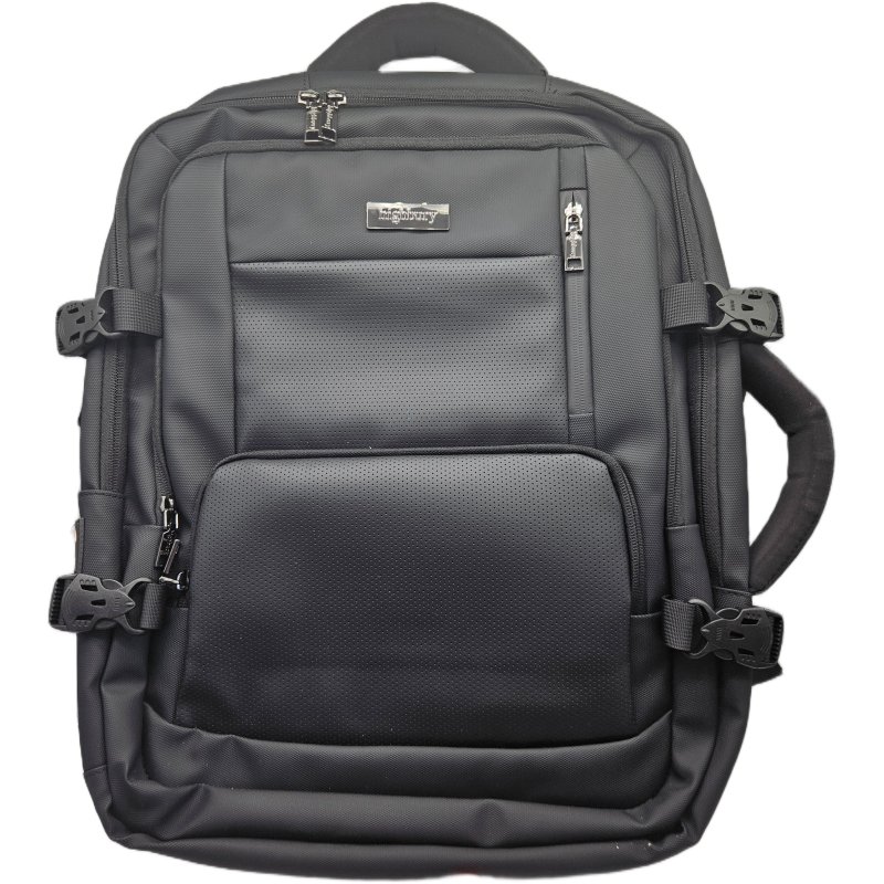 Highbury Expandable Backpack Black front