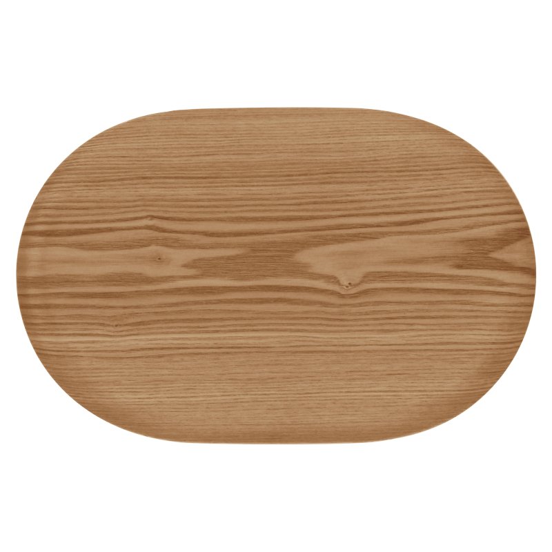 Tradestock Plywood Tray With Non Slip Coating Oval