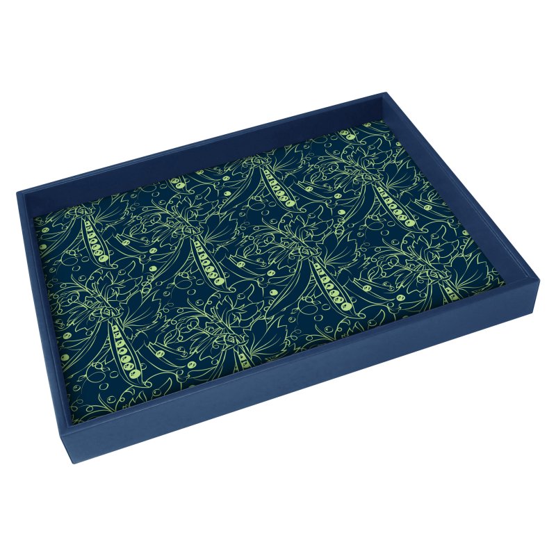 Tradestock Recipe Thief Peas Recycled Faux Leather Tray