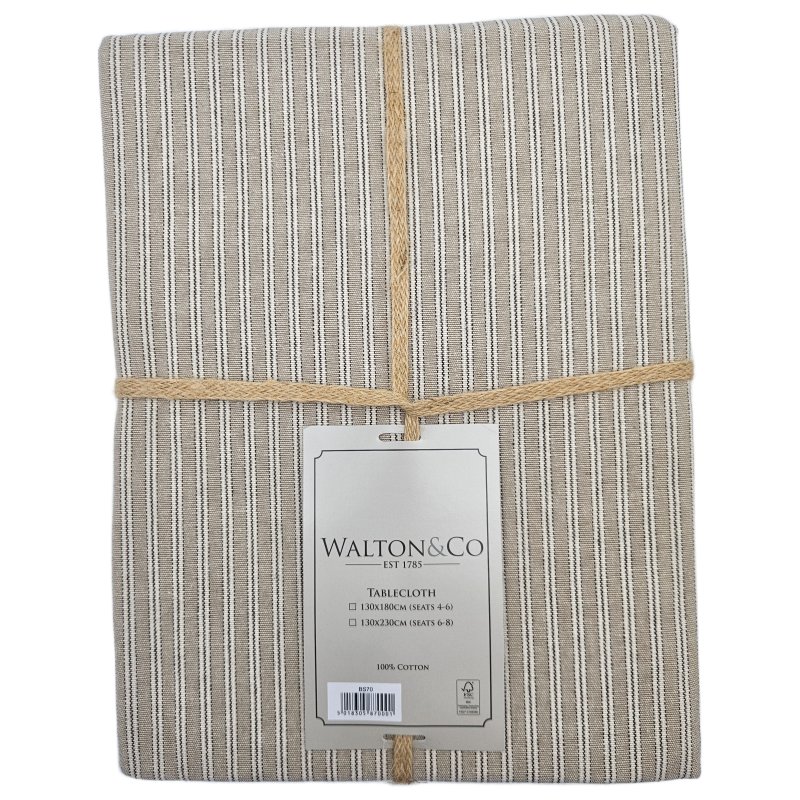 Waltons Boston Stripe Tablecloths