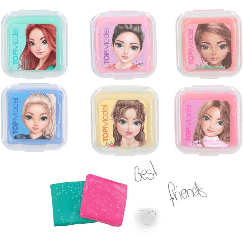 TOPModel Kneadable Eraser With Glitter