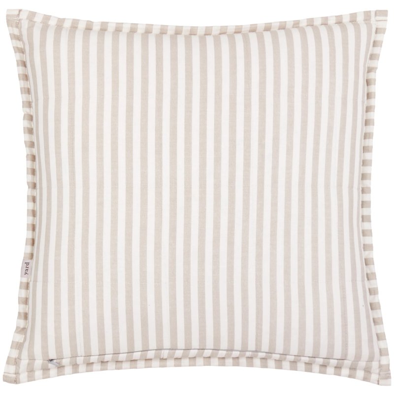 Yard Hebden Stripe Cushion Natural/Stone front