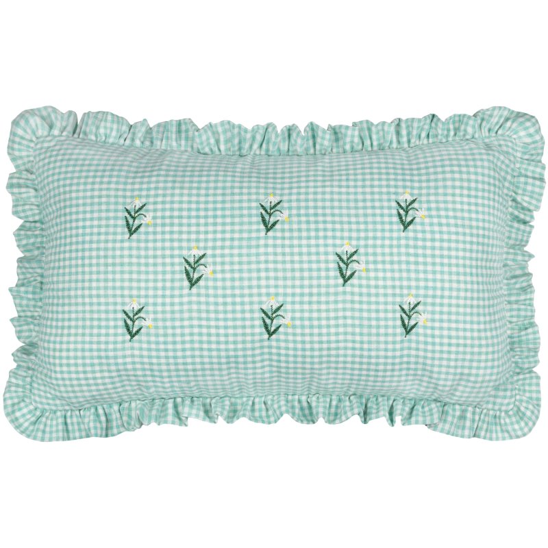 Wylder Les Petite Fleurs Cushion Spring Green