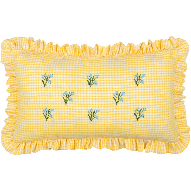 Wylder Les Petite Fleurs Cushion Yellow