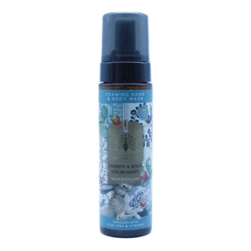 The English Soap Company Jasmine and Wild Strawberry Foaming Hand and Body Wash